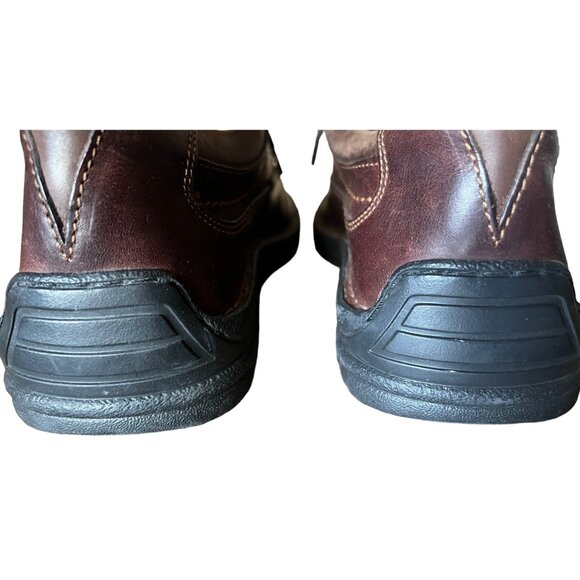 Johnson & Murphy Men’s Size 8 Brown Leather Oxfords Comfort Shoes - Picture 3 of 11